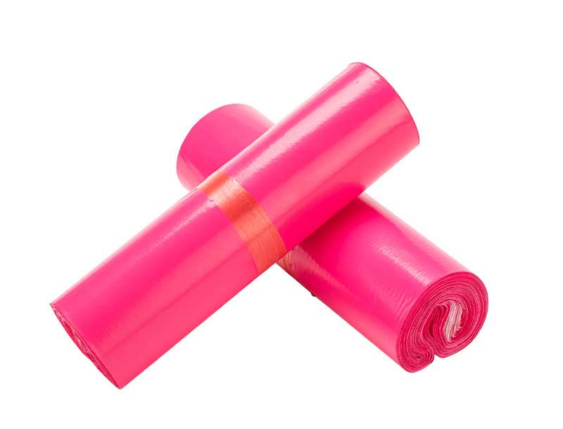 东宁玫红色快递袋-02